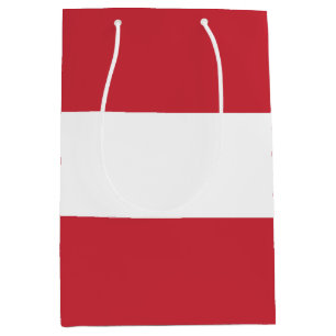 Austria flag medium gift bag