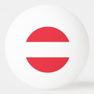 Austria Flag Ping Pong Ball