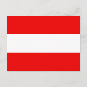 Austria Flag Postcard