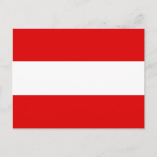 Austria Flag Postcard
