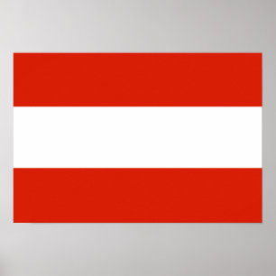 Austria Flag Poster