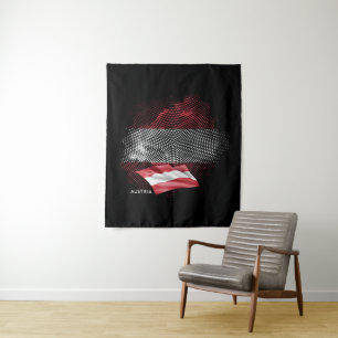 Austria flag tapestry