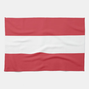 Austria flag tea towel