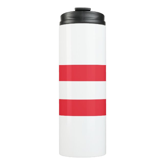 Austria Flag Thermal Tumbler (Front)