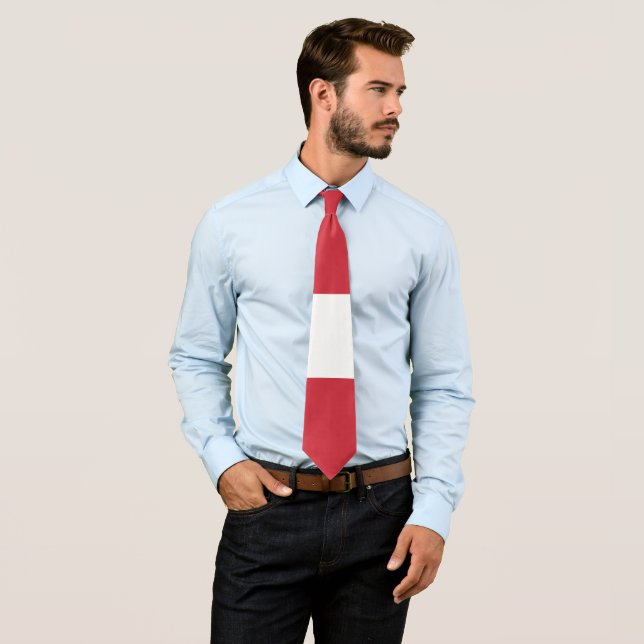 Austria flag tie (In Situ)