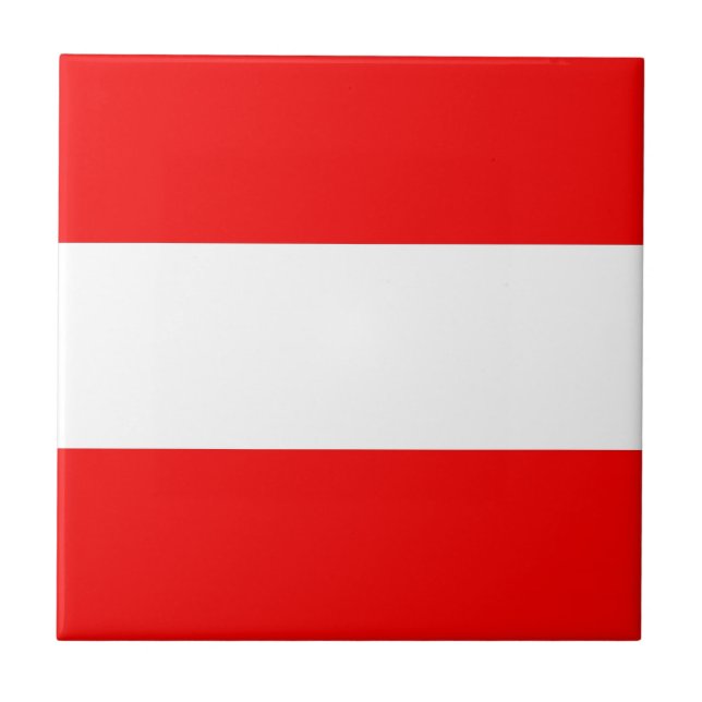 Austria Flag Tile (Front)