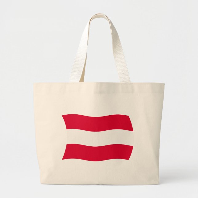 Austria Flag Tote Bag (Front)