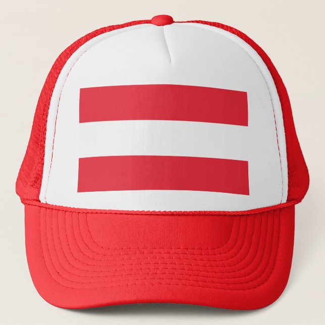 Austria Flag Trucker Hat (Front)