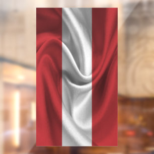 Austria Flag Window Cling