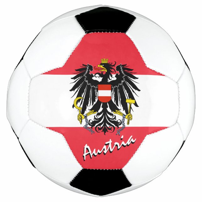Austria Football & Austrian Flag / Sports (Front)
