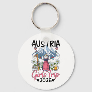 Austria Girls Trip 2026 Skiing Vacation  Key Ring