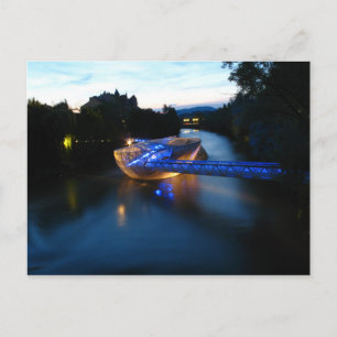 Austria - Graz - Murinsel Postcard