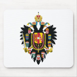Austria Hungary Coat of Arms (1894-1915) Mouse Mat