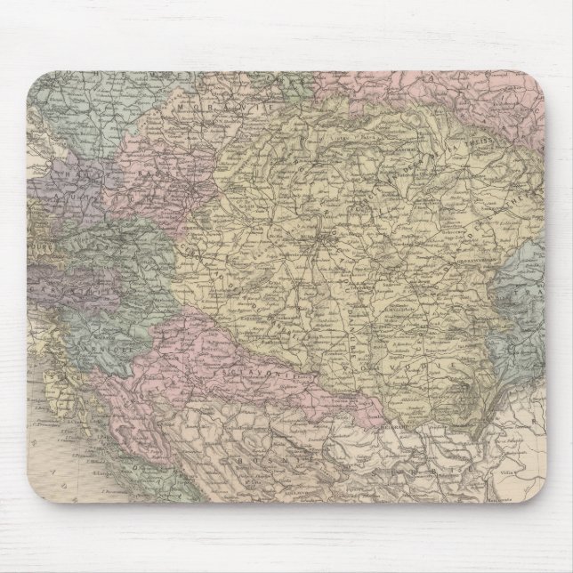 Austria Hungary Mouse Mat (Front)