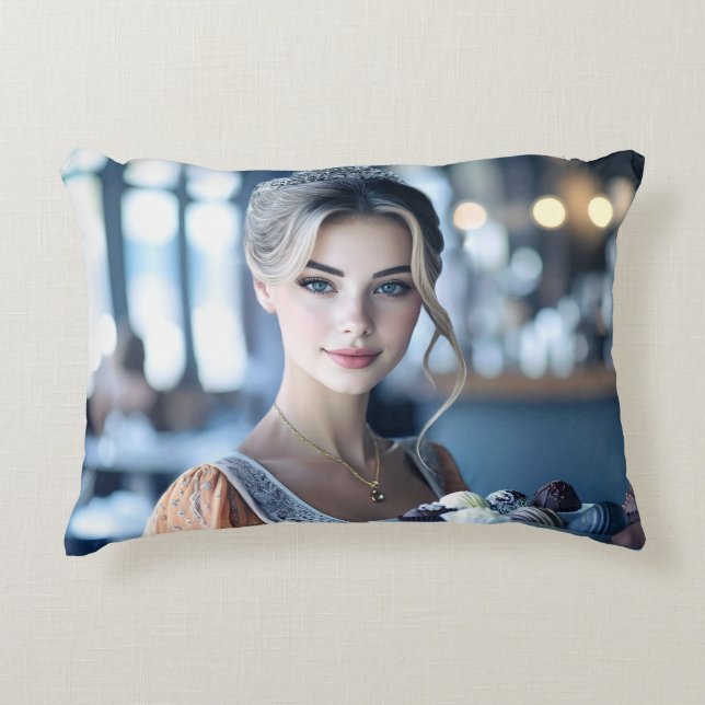 AUSTRIA - I LOVE AUSTRIA - PRALINES DECORATIVE CUSHION (Front)