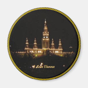 Austria: I Love Vienna Magnet