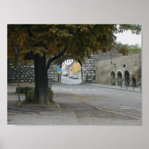 Austria in oil poster