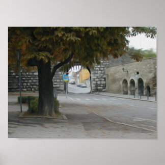 Austria in oil poster