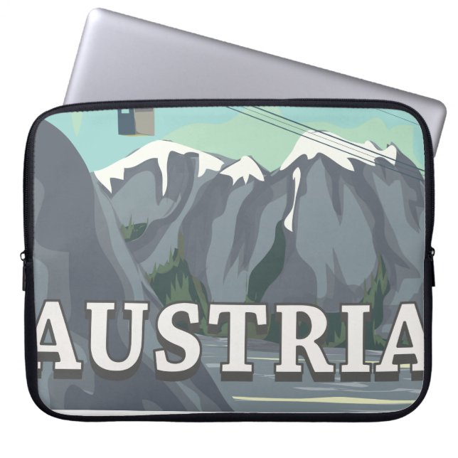 Austria Laptop Sleeve (Front)
