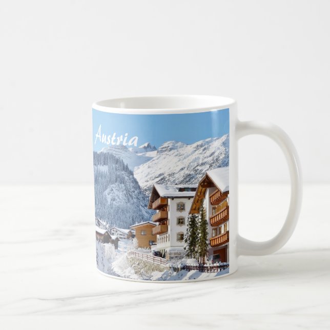Austria, Lech am Arlberg - Souvenir Mug (Right)