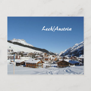 Austria Lech am Arlberg Vorarlberg Postcard