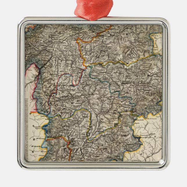 Austria, Liechtenstein Metal Tree Decoration (Front)