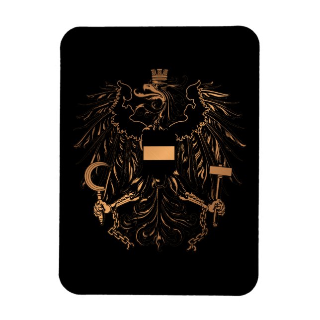 Austria Magnet (Vertical)