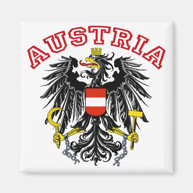 Austria Magnet (Front)