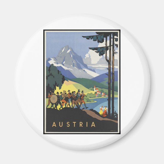 Austria Magnet (Front)