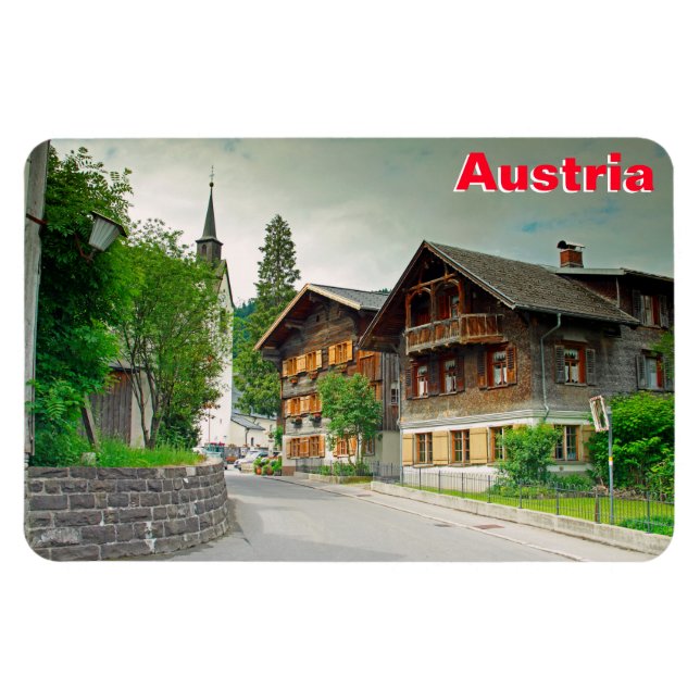Austria Magnet (Horizontal)