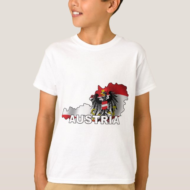 Austria Map T-Shirt (Front)