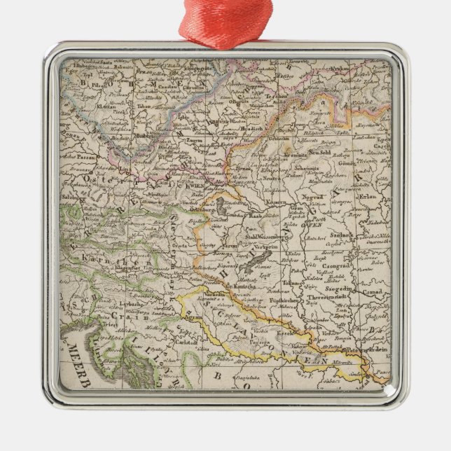 Austria Metal Tree Decoration (Front)