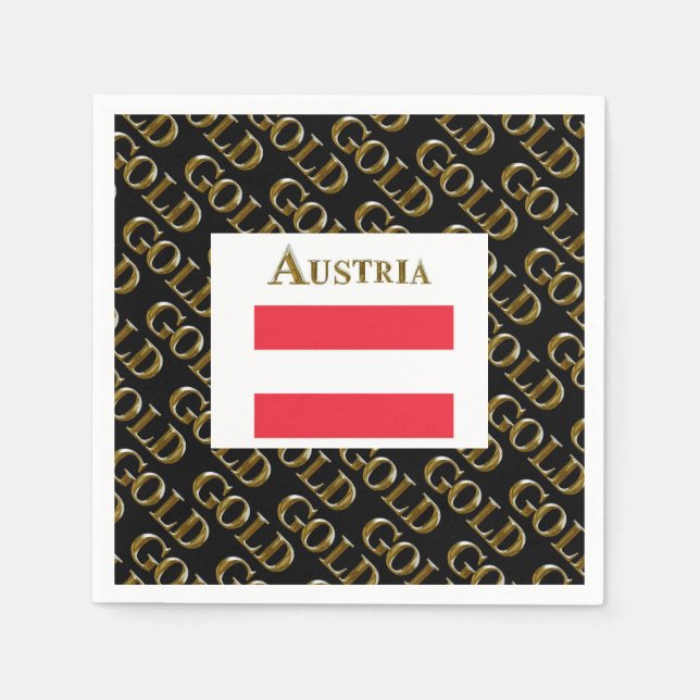 AUSTRIA    NAPKIN (Front)
