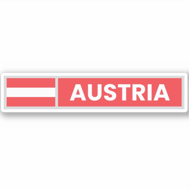 Austria National Flag (Front)