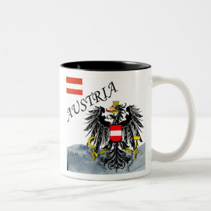 Austria - Osterreich Two-Tone Coffee Mug