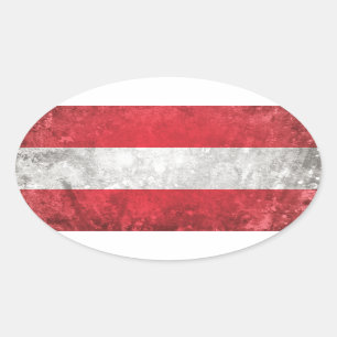 Austria Oval Sticker
