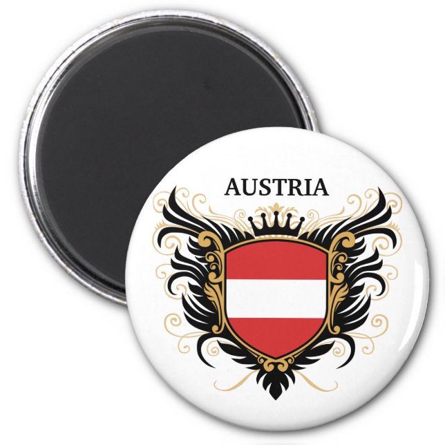 Austria [personalise] magnet (Front)