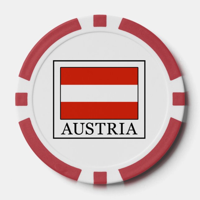 Austria Poker Chips (Front)