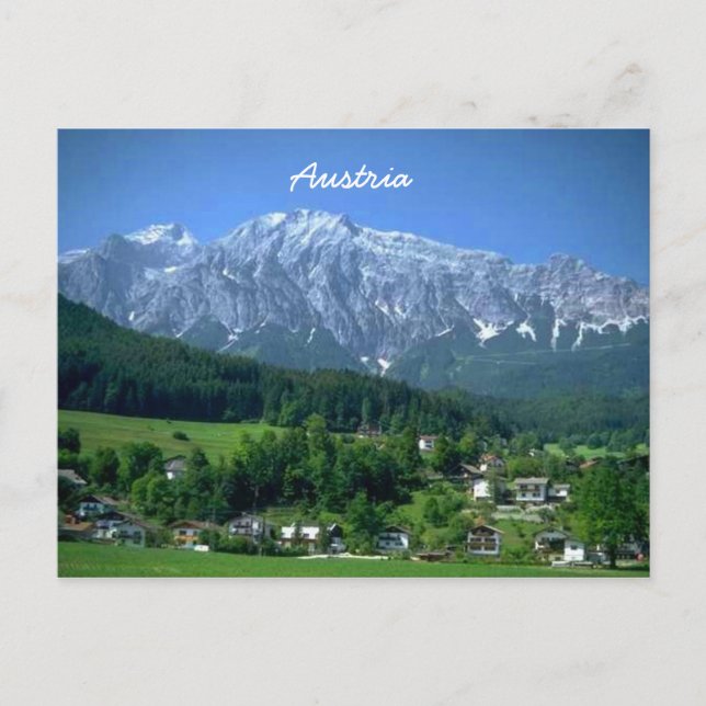 Austria Postcard (Front)