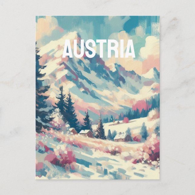 austria postcard (Front)