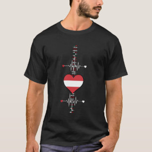 Austria Roots Austrian Flag 3 T-Shirt