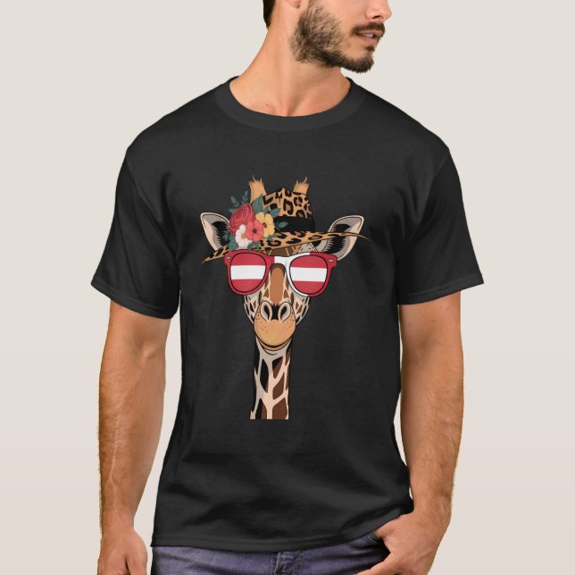Austria Roots Austrian Flag 5 T-Shirt (Front)