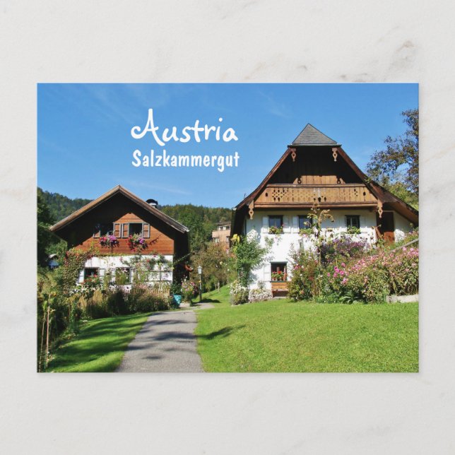 Austria, Salzkammergut - Postcard (Front)