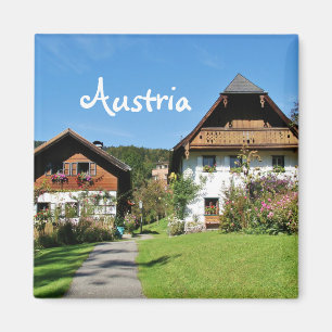 Austria, Salzkammergut - Souvenir Magnet