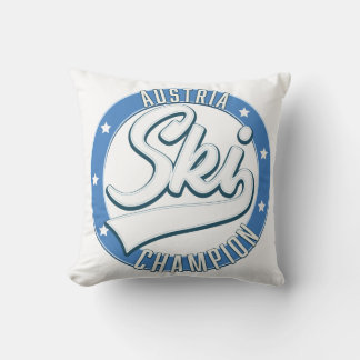 Austria Ski Champion logo Two-Tone Coffee Mug Cushion