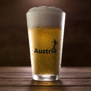 Austria soccer glass