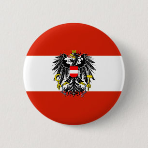Austria State Flag Button
