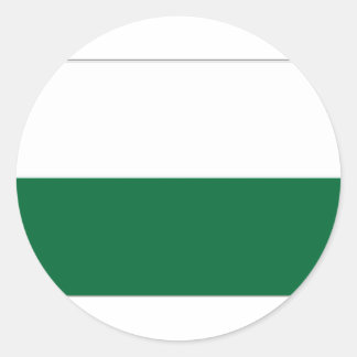 Austria Styria Flag Classic Round Sticker
