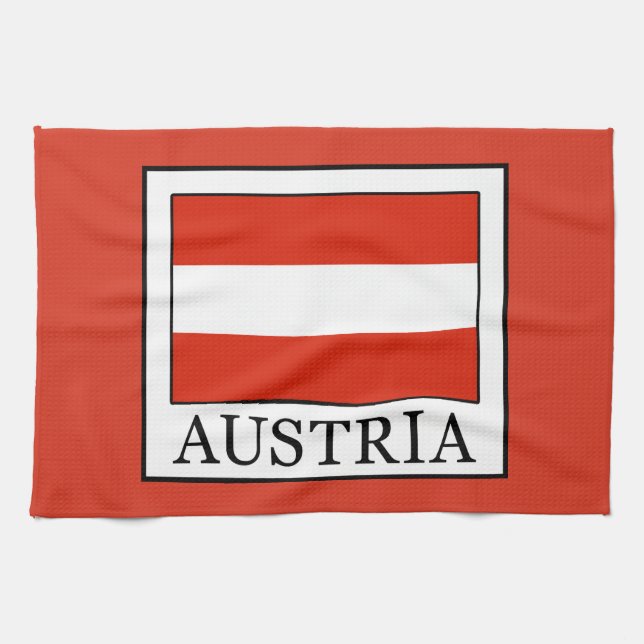 Austria Tea Towel (Horizontal)