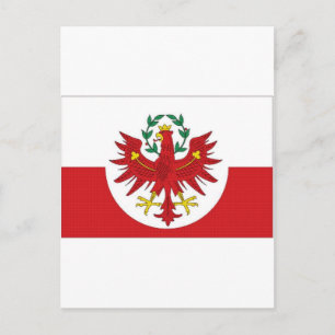 Austria Tyrol Flag Postcard